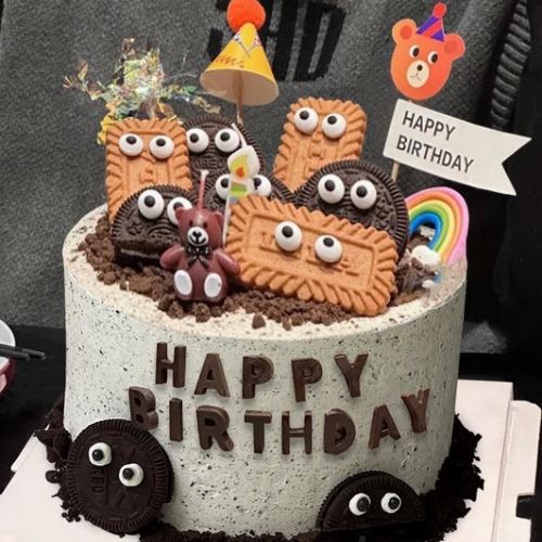 奥利咸奶油蛋糕